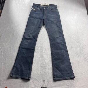 Diesel Fanker Slim Bootcut Jeans Mens 26x32 Vintage Y2K Dark Wash Made in Italy